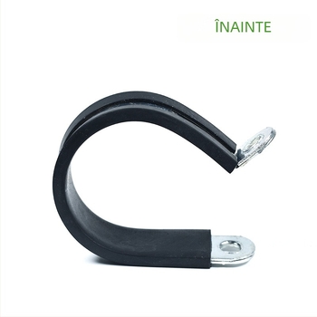 TFURTHER colier de țevi cu pernă de cauciuc, oțel inoxidabil 304, pentru fixarea țevilor