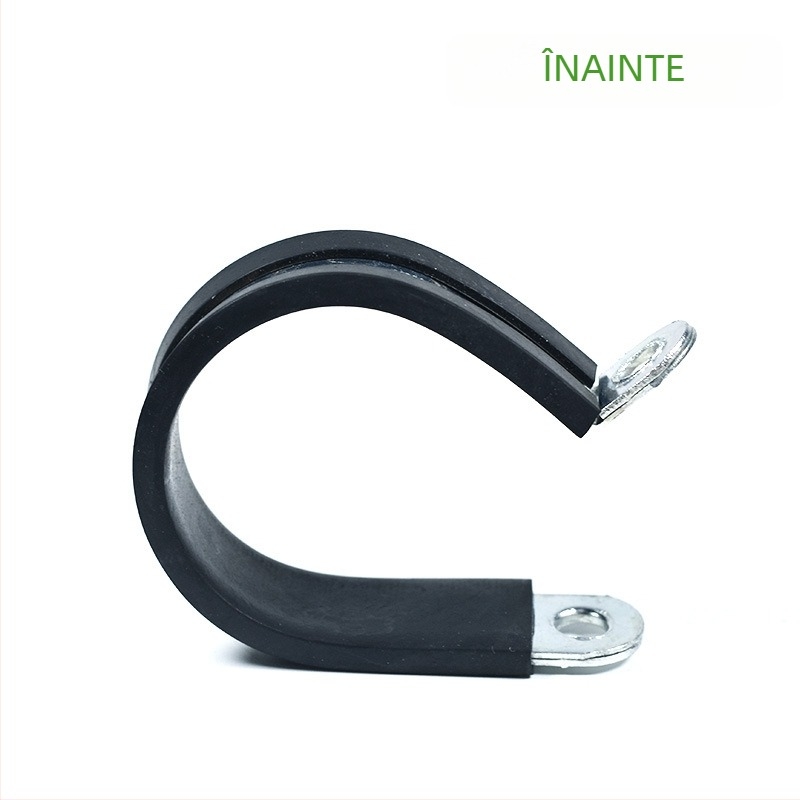 TFURTHER colier de țevi cu pernă de cauciuc, oțel inoxidabil 304, pentru fixarea țevilor