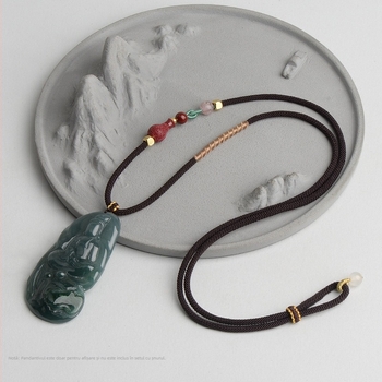 Șnur din nylon țesut manual pentru pandantiv în formă de dovleac (material: nylon; proces: țesut manual; tip: șnur; potrivit pentru pandantive)