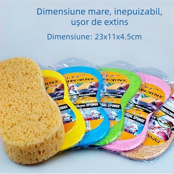 Burete Wandove pentru spălarea mașinii, pori mari, 25 g, ambalaj comprimat