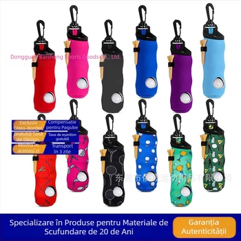 Husă de protecție pentru geanta de golf din neopren, impermeabilă, portabilă cu cârlig și posibilitatea imprimării siglei
