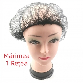 Bonetă de păr de unică folosință pentru întregul cap, plasă tricotată (material: pânză; proces: tricotare; potrivit pentru bărbați și femei; număr de producție: 003; ambalaj: masiv)