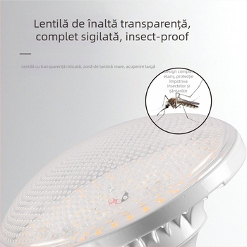 Lampă de creștere a plantelor cu spectru complet, bază E27, 24W, 2400 lm, IP44