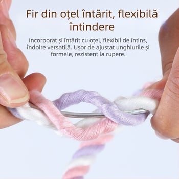 Coardă de balans pentru papagal - jucărie de cățărare din bumbac cu capete fixe, model Jt95661, pentru păsări, originea Shandong