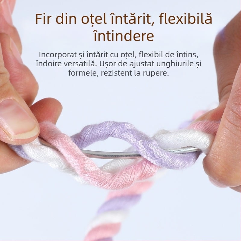 Coardă de balans pentru papagal - jucărie de cățărare din bumbac cu capete fixe, model Jt95661, pentru păsări, originea Shandong