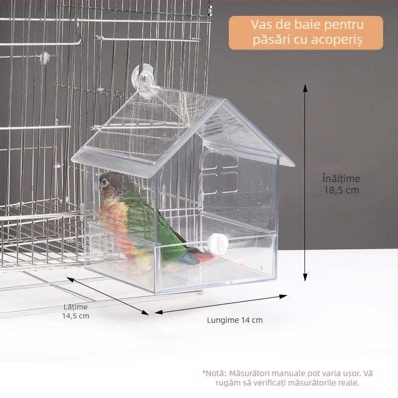 Vas de baie pentru păsări Lin xiang — Plastic, pentru păsări, marcă privată