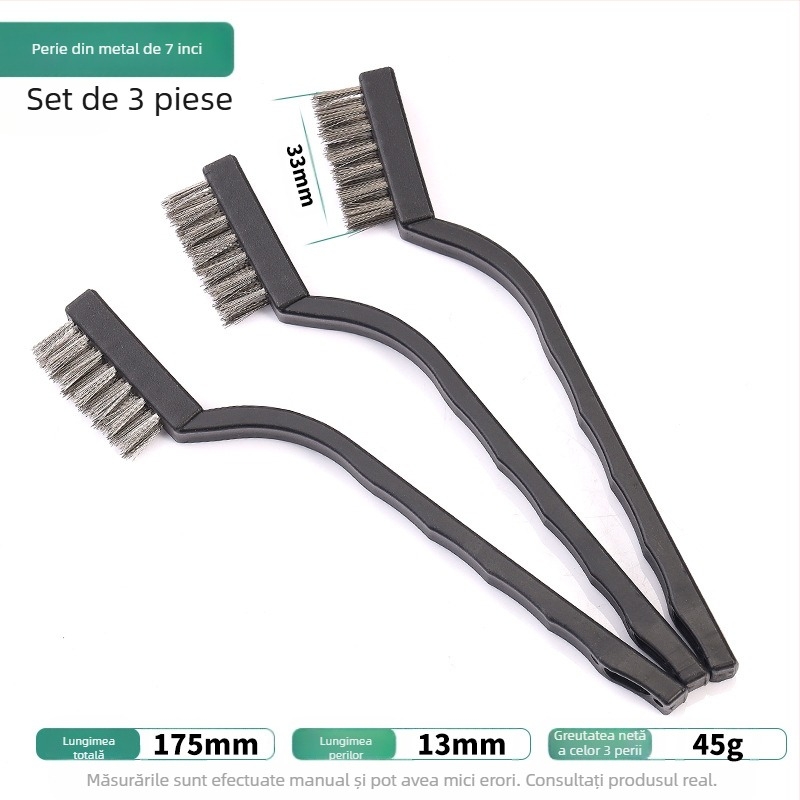 Set de 5 pensule de curățare pentru plita pe gaz și spațiile din hotă – degresare, îndepărtarea reziduurilor de ulei, peri metalice