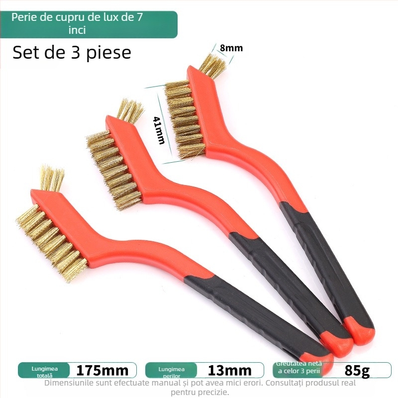 Set de 5 pensule de curățare pentru plita pe gaz și spațiile din hotă – degresare, îndepărtarea reziduurilor de ulei, peri metalice