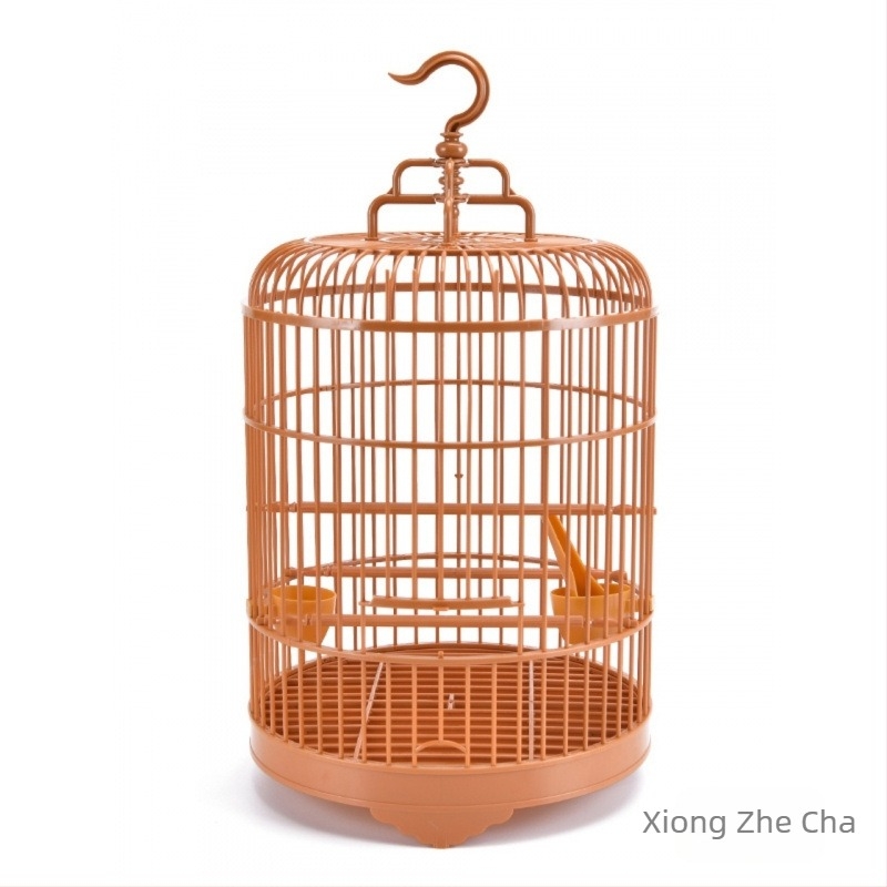 Cușcă rotundă pentru păsări – lux vintage (Brand Bear zhizhe; Material: Alt; Origine: Alt; Importat: Nu)