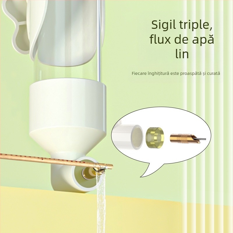 Adăpător automat pentru păsări - Plastic, Brand Weibi, Cutie 50 bucăți, Potrivit pentru acvariu