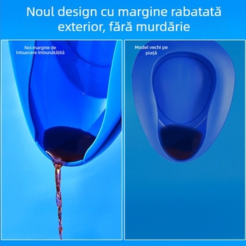 Bedpan pentru persoanele imobilizate și vârstnici – poliester, marca Chuangsheng, 400 g, spittoon