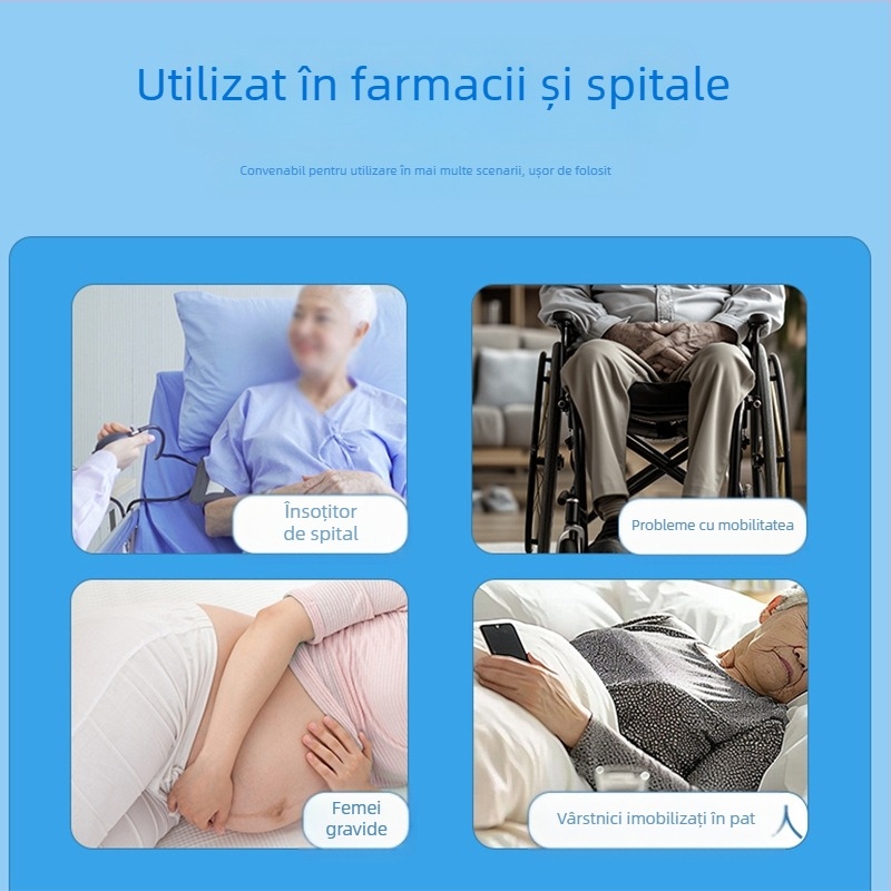 Bedpan pentru persoanele imobilizate și vârstnici – poliester, marca Chuangsheng, 400 g, spittoon