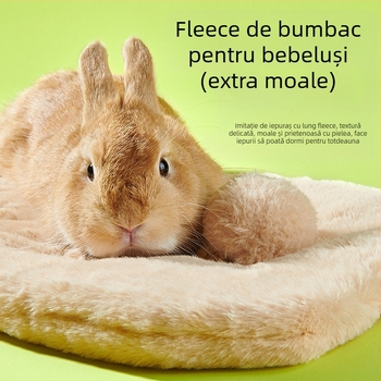 Cuib din bumbac pentru animale mici – potrivit pentru hamster, iepure și Totoro ca animal de companie • Material: bumbac • Brand: yee • Origine: Shandong