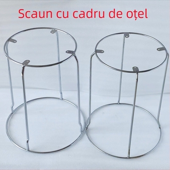 Raft metal pentru scaun de bar – înlocuire, bare groase din oțel, suport metalic multifuncțional, personalizabil după desene, model 30–42, stil modern minimalist
