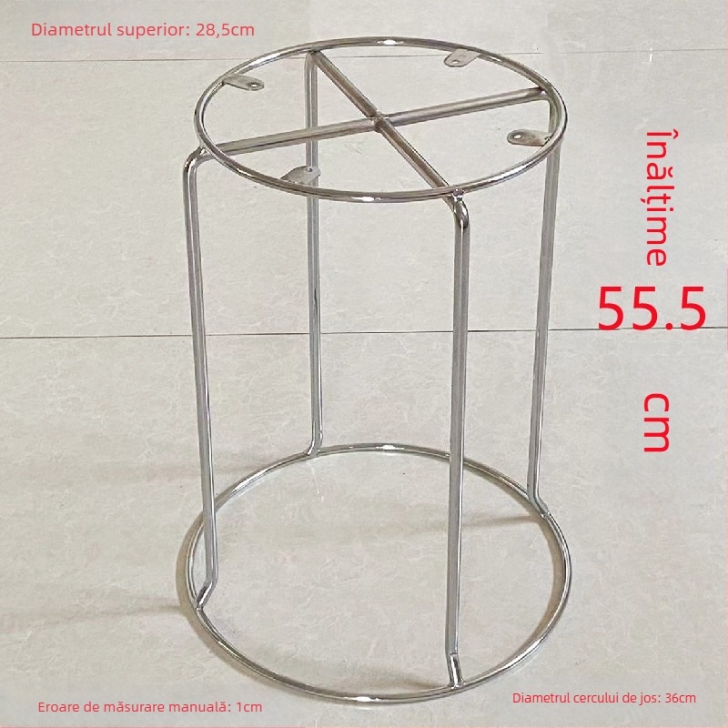 Raft metal pentru scaun de bar – înlocuire, bare groase din oțel, suport metalic multifuncțional, personalizabil după desene, model 30–42, stil modern minimalist