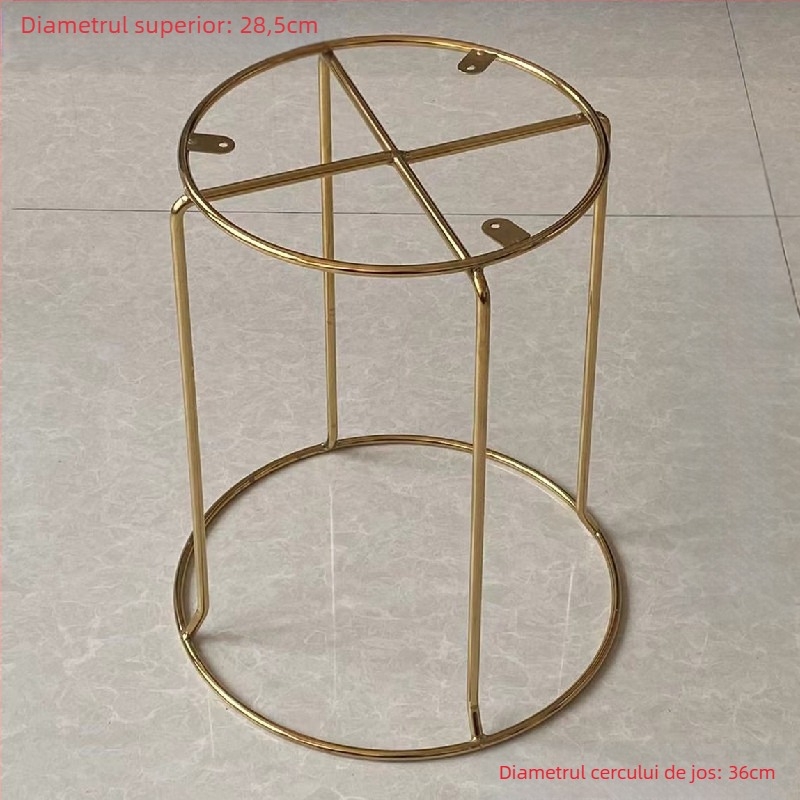 Raft metal pentru scaun de bar – înlocuire, bare groase din oțel, suport metalic multifuncțional, personalizabil după desene, model 30–42, stil modern minimalist