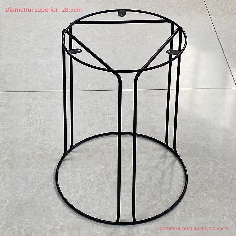 Raft metal pentru scaun de bar – înlocuire, bare groase din oțel, suport metalic multifuncțional, personalizabil după desene, model 30–42, stil modern minimalist