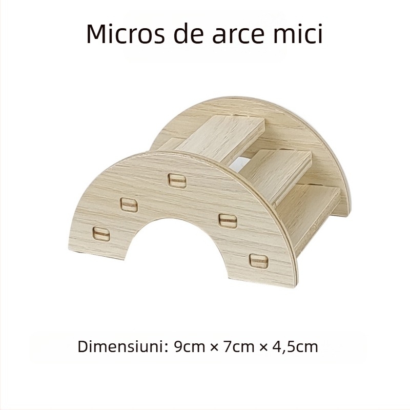 Cușă din lemn pentru hamster — potrivită pentru toate anotimpurile