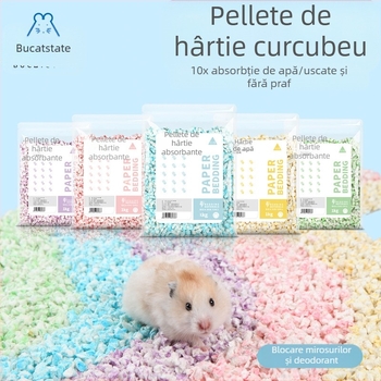 Așternut pentru hamster, din pulpă de lemn virgin, brand BUCATSTATE/Buka star, controlul mirosurilor, absorbție înaltă