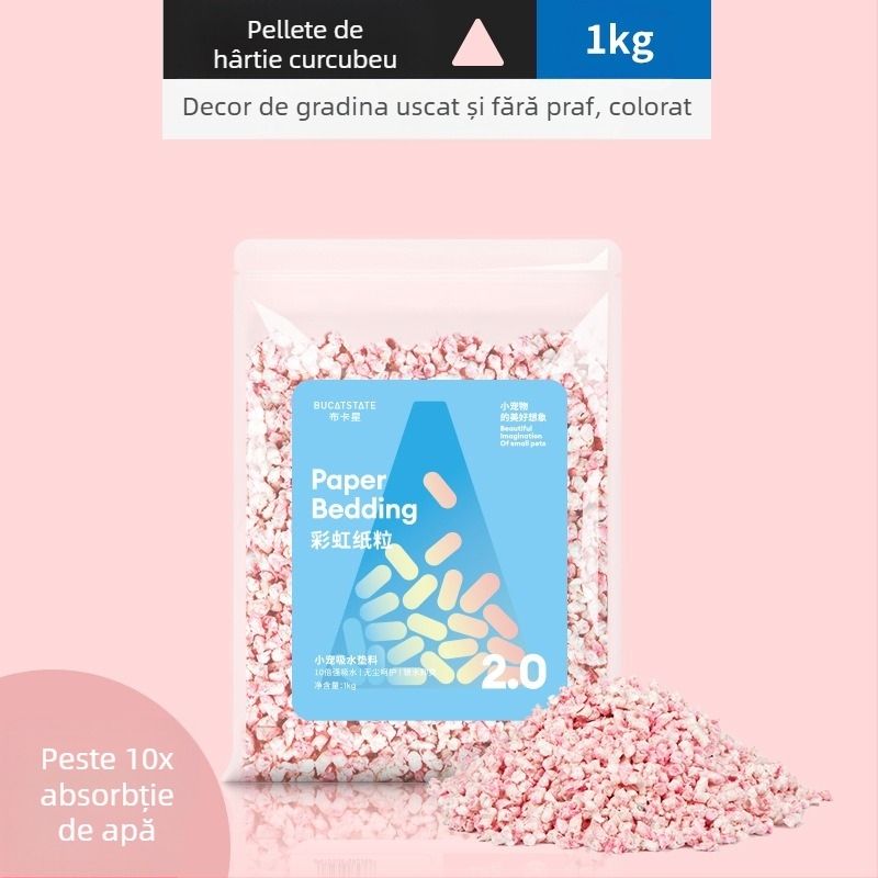 Așternut pentru hamster, din pulpă de lemn virgin, brand BUCATSTATE/Buka star, controlul mirosurilor, absorbție înaltă