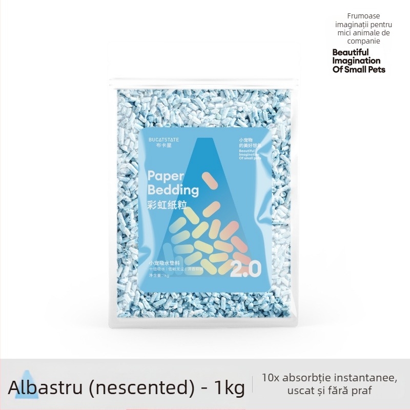 Așternut pentru hamster, din pulpă de lemn virgin, brand BUCATSTATE/Buka star, controlul mirosurilor, absorbție înaltă