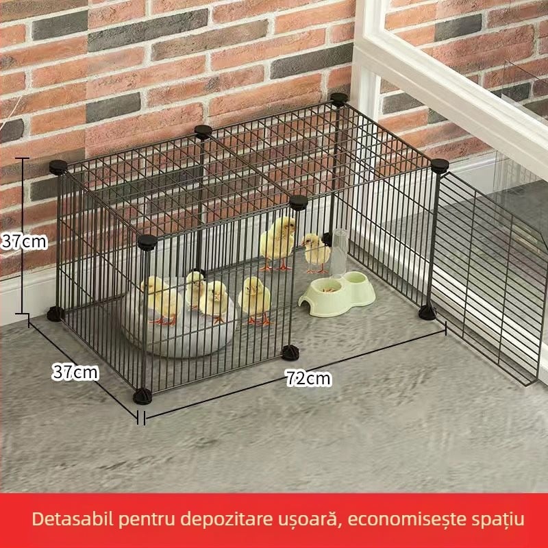 Cușcă pentru găini: exterior mare, fermă rurală, impermeabilă, cu spațiu de hrănire în interior (Material: Alte; Importat: Nu; Categoria produsului: Alte; Marca: Alte; IP autorizat: Nu)