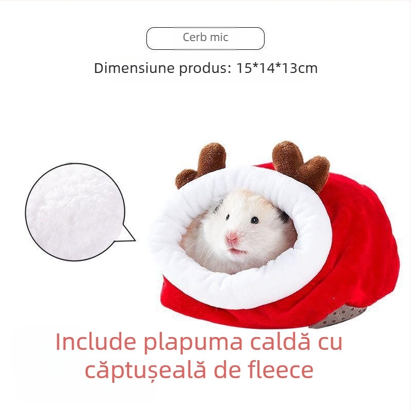 Yee cuib din bumbac pentru animale de companie mici — cuib suspendat și sac de dormit (material: bumbac; marcă: Yee; tip: cuib/hamac/sac de dormit)