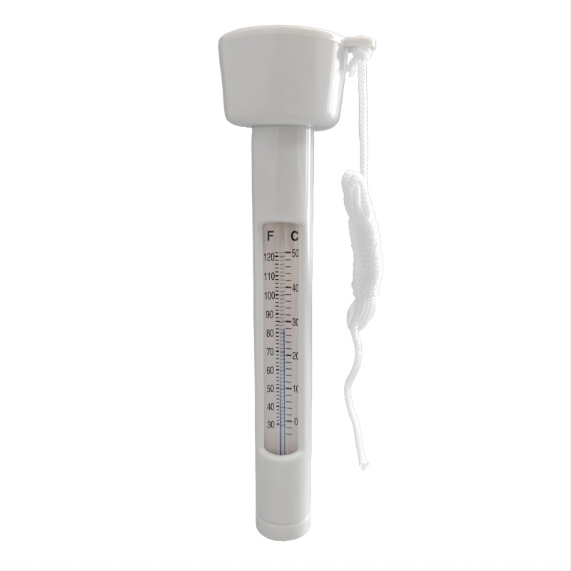 Termometru de piscină – plutitor, portabil, din sticlă, rezistent la temperaturi înalte