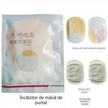 Patch de încălzire pentru mâini, autoîncălzire cu pelin, compresie cu abur, material imprimat, pentru mâini, stil modern minimalist