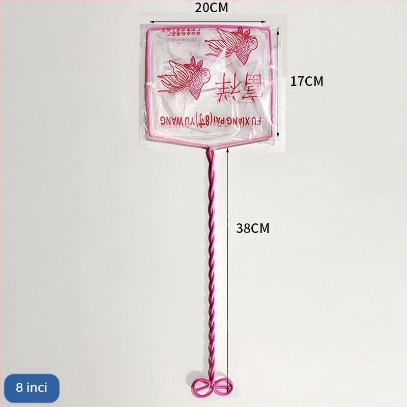 Neto pentru acvariu pentru întreținerea acvariului (Plastic PE, sârmă de fier, buzunar plasă)