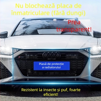 Plasă metalică pentru radiatorul auto — protecție împotriva insectelor, grilaj frontal OEM