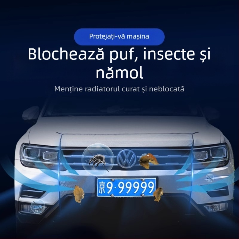 Plasă metalică pentru radiatorul auto — protecție împotriva insectelor, grilaj frontal OEM