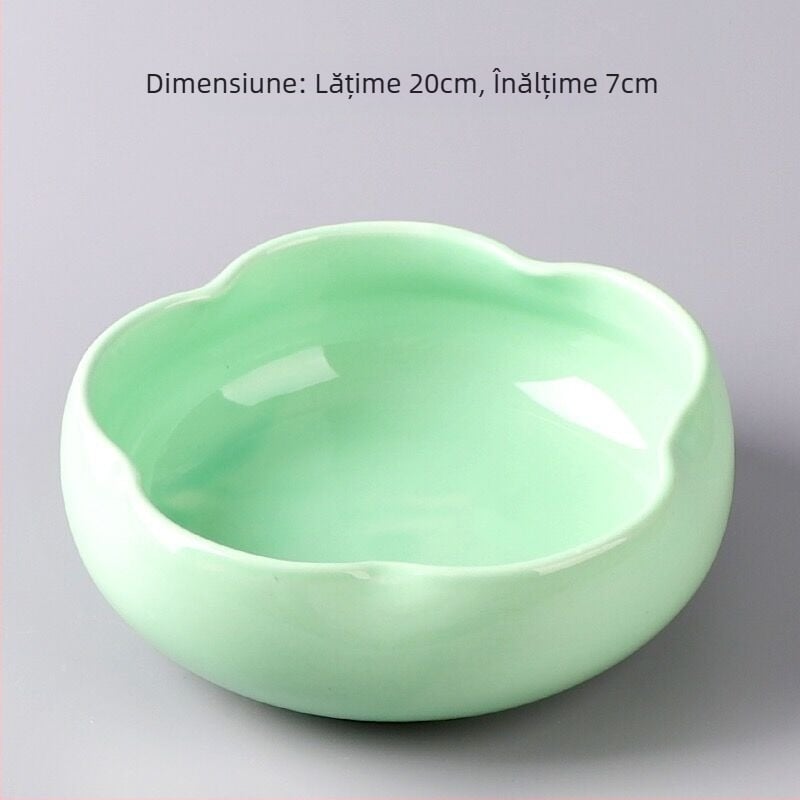 Ghiveci ceramic pentru podea, design simplu, pentru grădinărit acasă