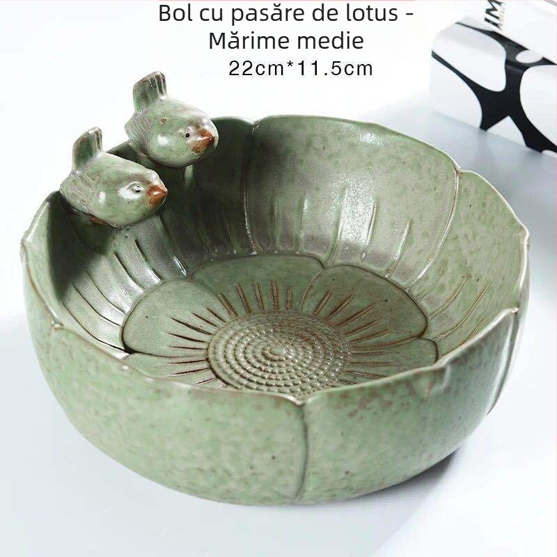 Ghiveci ceramic pentru podea, design simplu, pentru grădinărit acasă