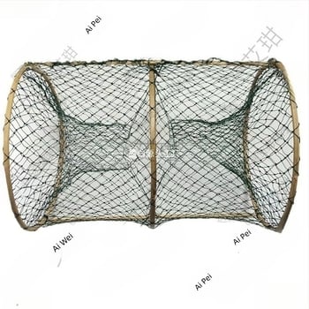 MOBAI Cușcă de pescuit din nailon, pliabilă — cușcă automată de tip plasă pentru pești