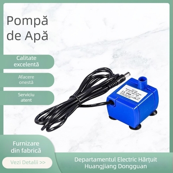 Pompă submersibilă de apă pentru scufundări — Plastice inginerești, cablu de 1,83 m, greutate 140 g