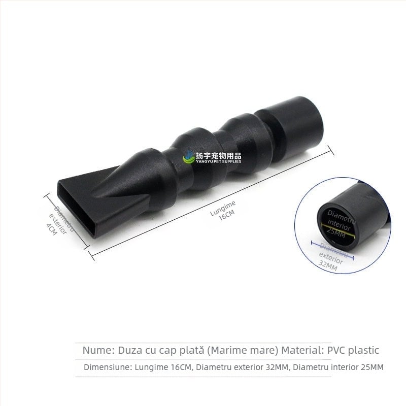 Kit de ieșire pentru acvariu cu extensie, duză Tornado, duză Duckbill și conector de ieșire