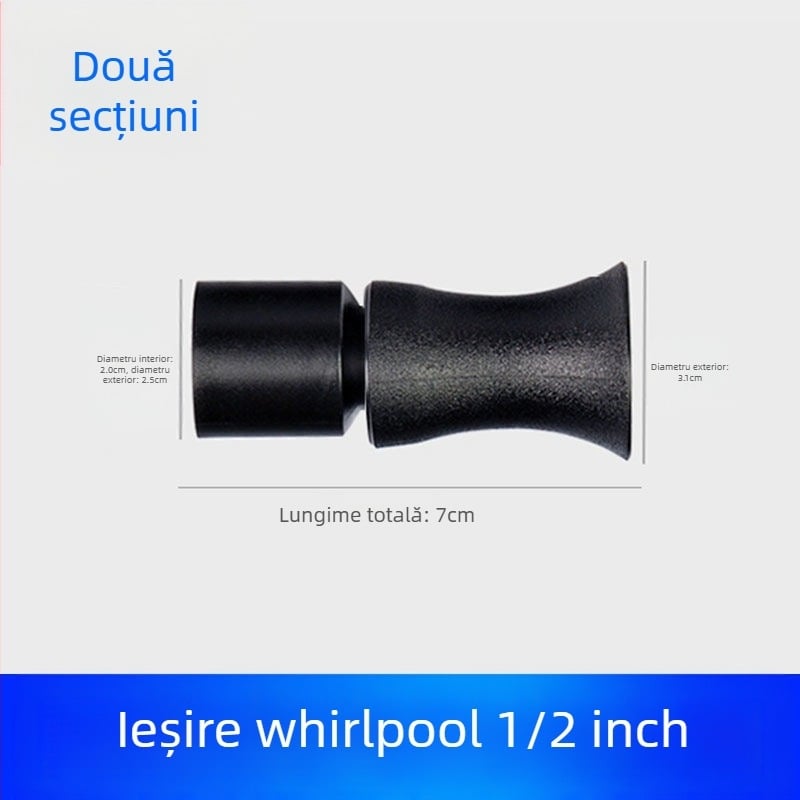 Kit de ieșire pentru acvariu cu extensie, duză Tornado, duză Duckbill și conector de ieșire