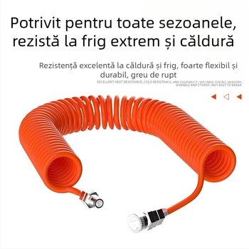 Furtun telescopic de aer din nailon, marca Yushun, țeavă de aer cu presiune înaltă