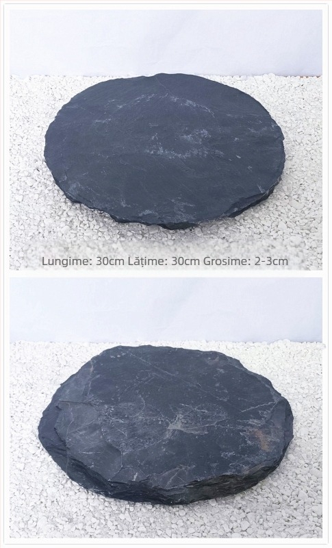 Terrariu pentru țestoase: platformă de încălzire la soare din piatră, pietre decorative