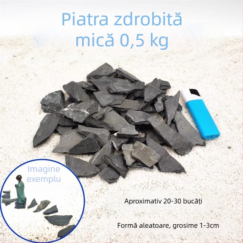 Terrariu pentru țestoase: platformă de încălzire la soare din piatră, pietre decorative