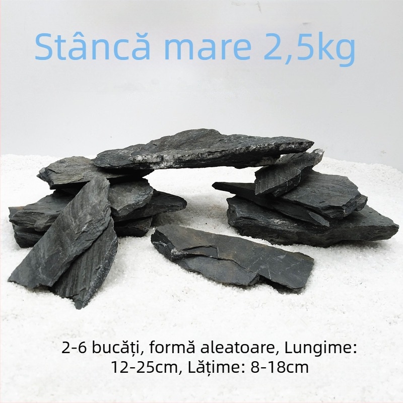 Terrariu pentru țestoase: platformă de încălzire la soare din piatră, pietre decorative