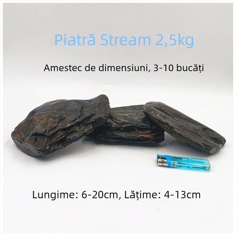 Terrariu pentru țestoase: platformă de încălzire la soare din piatră, pietre decorative