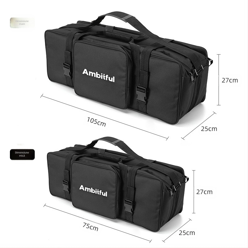 Set de stand pentru lumină foto cu geantă și trepied – Zhijie, material Oxford, 1,64 kg, compatibilitate generală