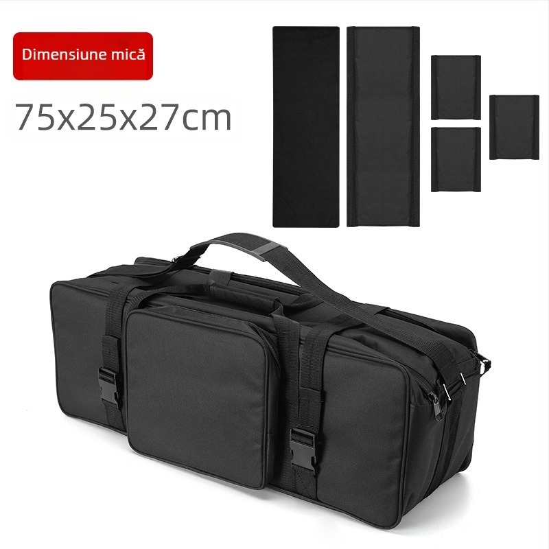 Set de stand pentru lumină foto cu geantă și trepied – Zhijie, material Oxford, 1,64 kg, compatibilitate generală