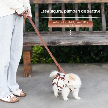 Rucsac de transport pentru animale de companie, Oxford respirabil, capacitate 6 kg, construcție moale, purtare în mână sau crossbody