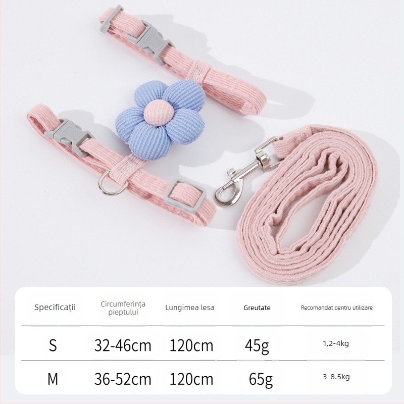 HAWoo hamă pentru pisică în formă de vestă I, poliester, curea toracică reglabilă, fără elasticitate