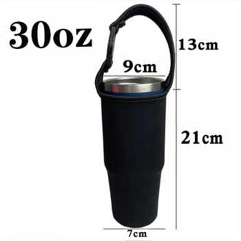 Set de pahare cu mâner din plastic și suport pentru pahar auto — Gold, Material: Pânză, Logo tipărit, Personalizare disponibilă, Stil modern minimalist, Calitate de primă clasă.