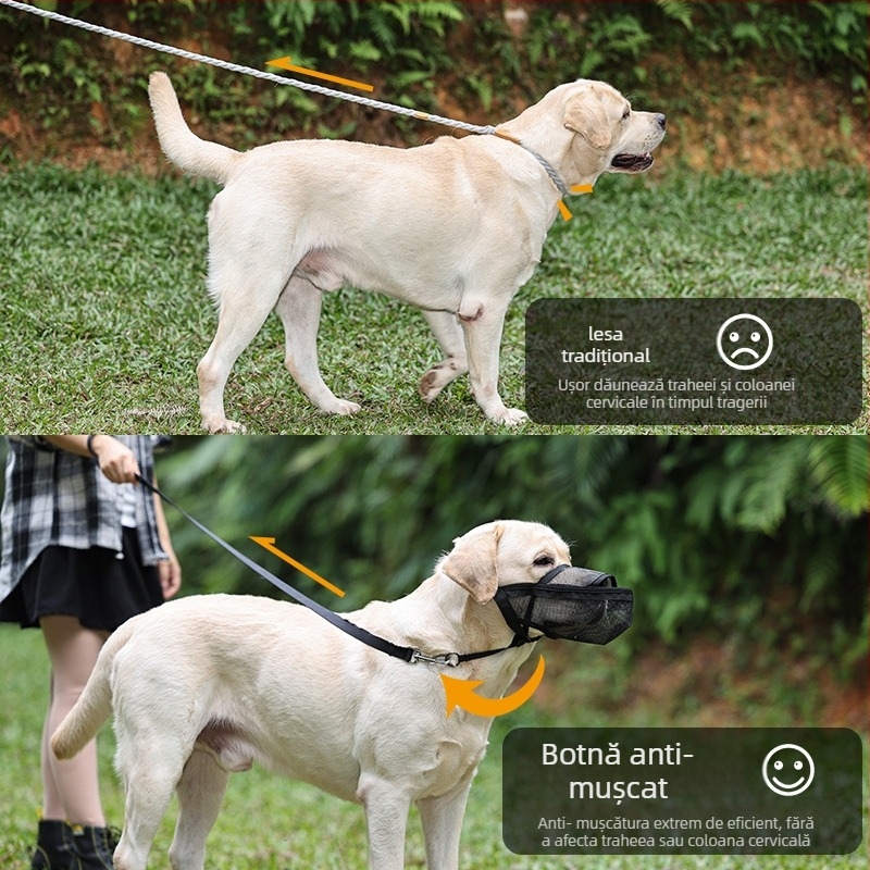 Muzel pentru câini din poliester, brand doglemi, pachet de 50, autorizare IP: Nu