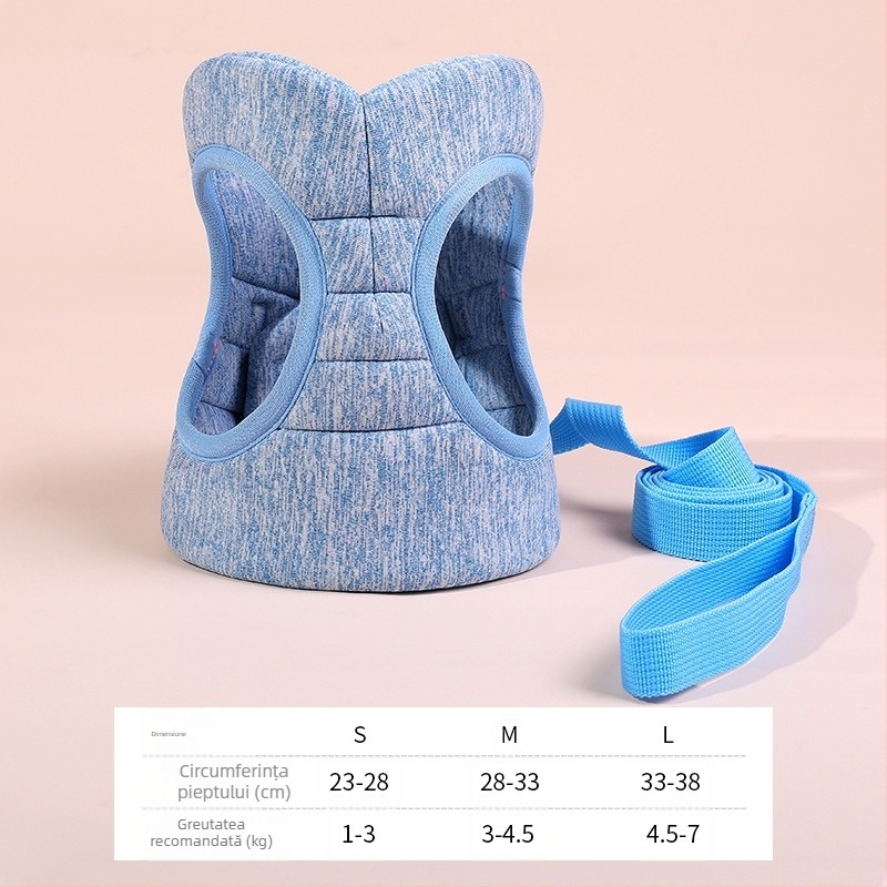 Ham de piept pentru pisici, quilted, Da Da Bear